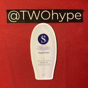 Supreme Shampoo Bottle Sticker (FW19)